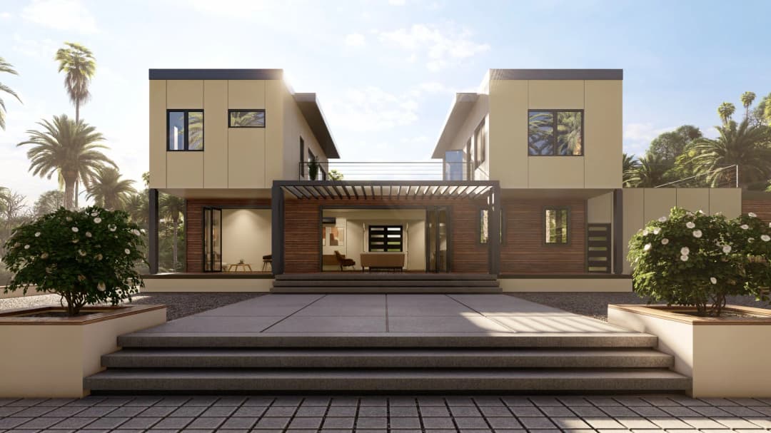 Model 30 exterior home features