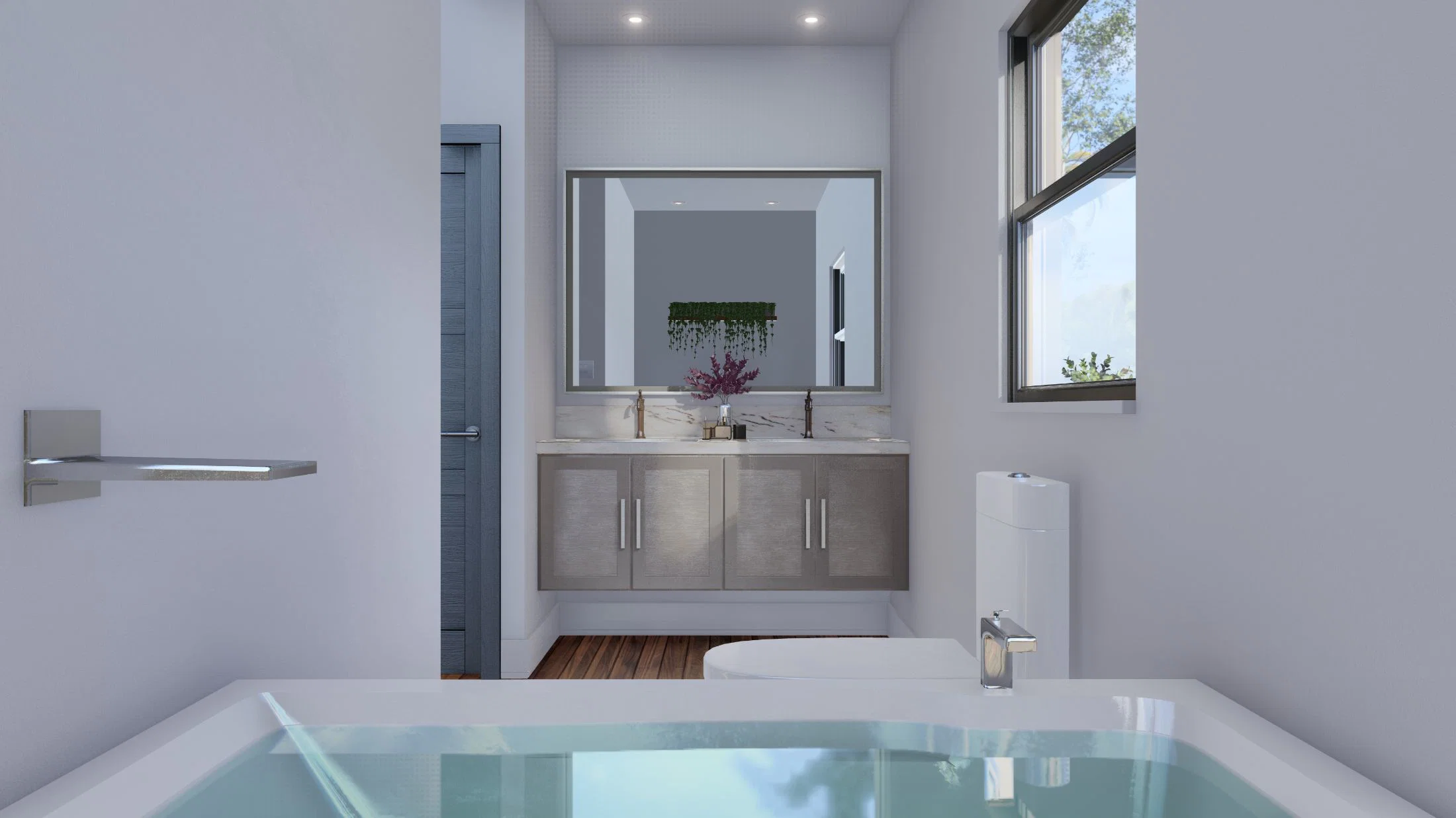 Model 24 bathroom home features