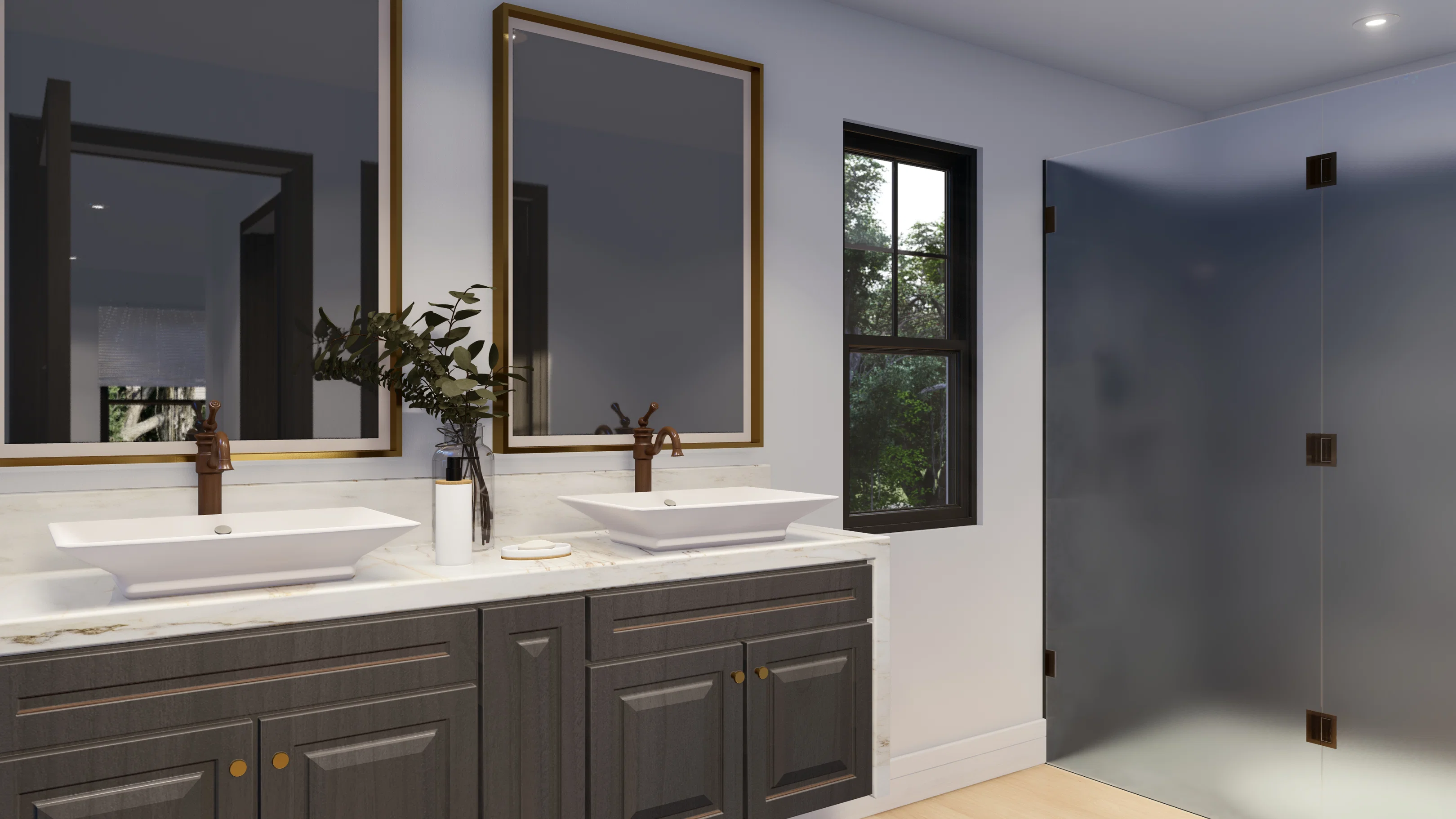 Model 21 bathroom home features