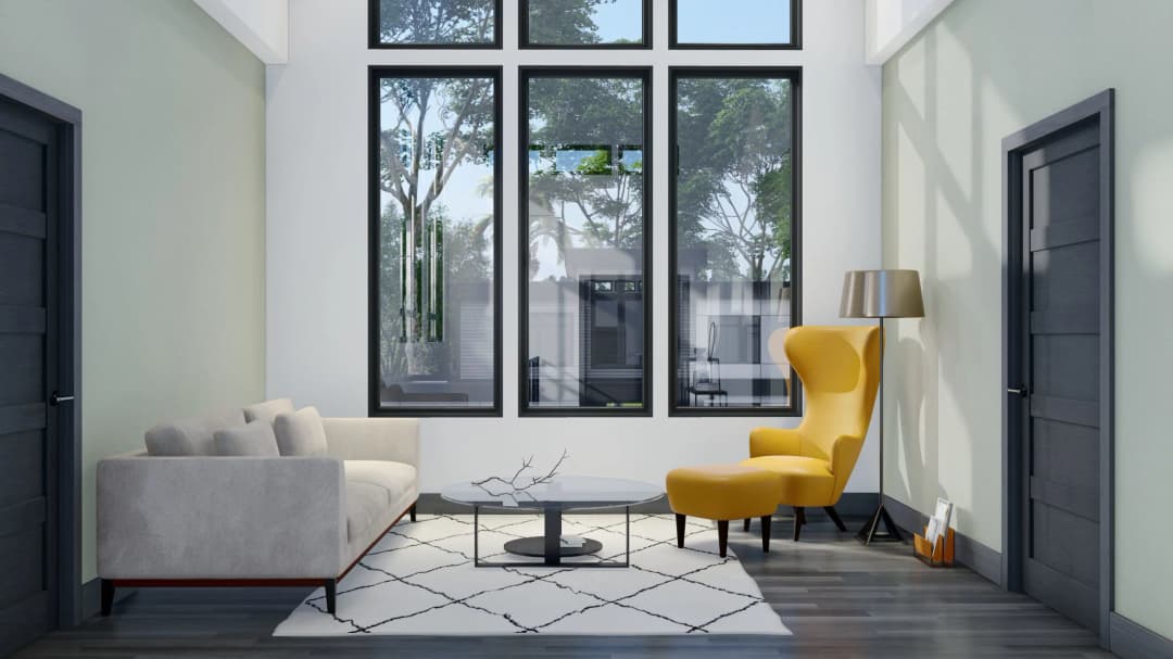 Model 1 interior home features
