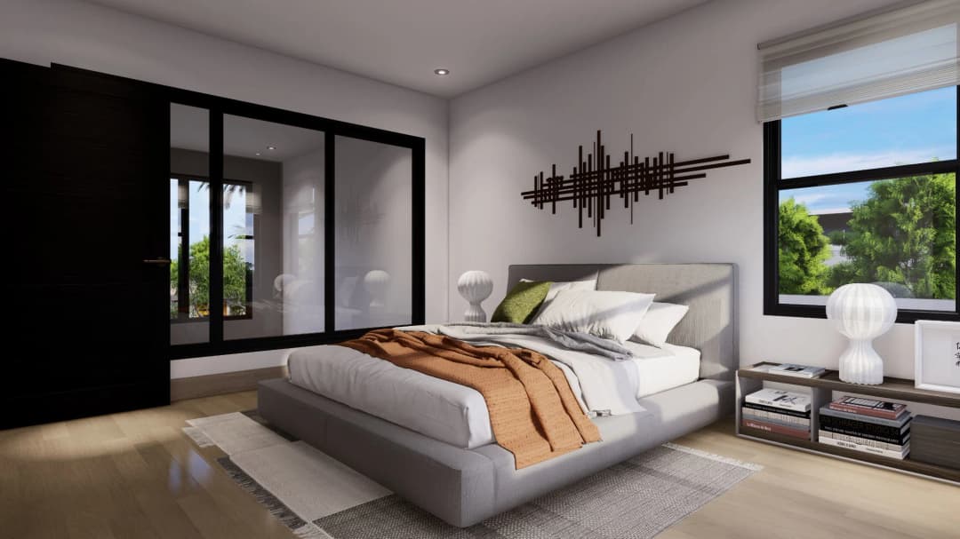 Model 6 bedroom home features