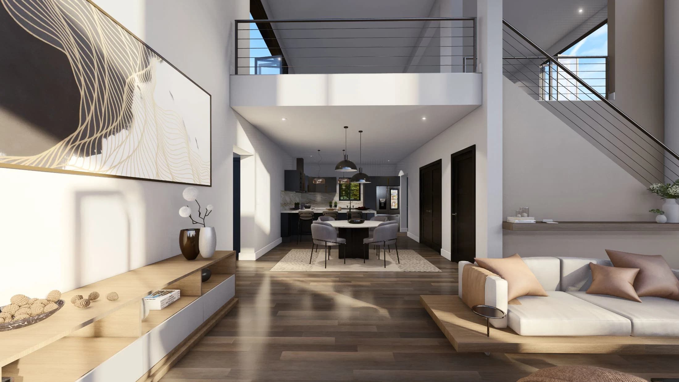 Model 19 interior home features