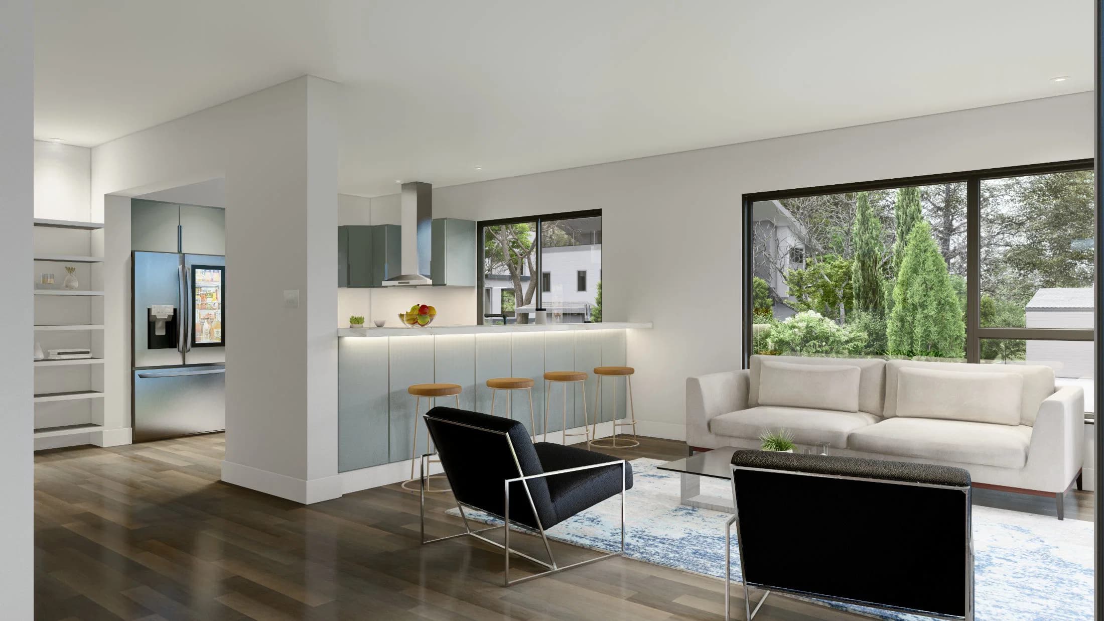 Model 9 interior home features