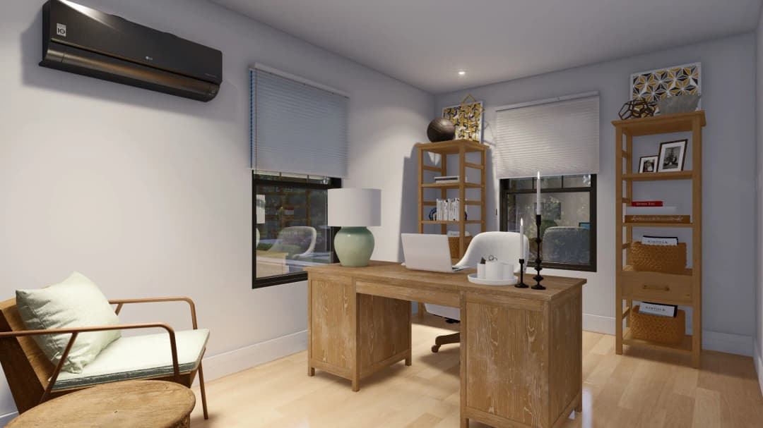 Model 21 interior home features