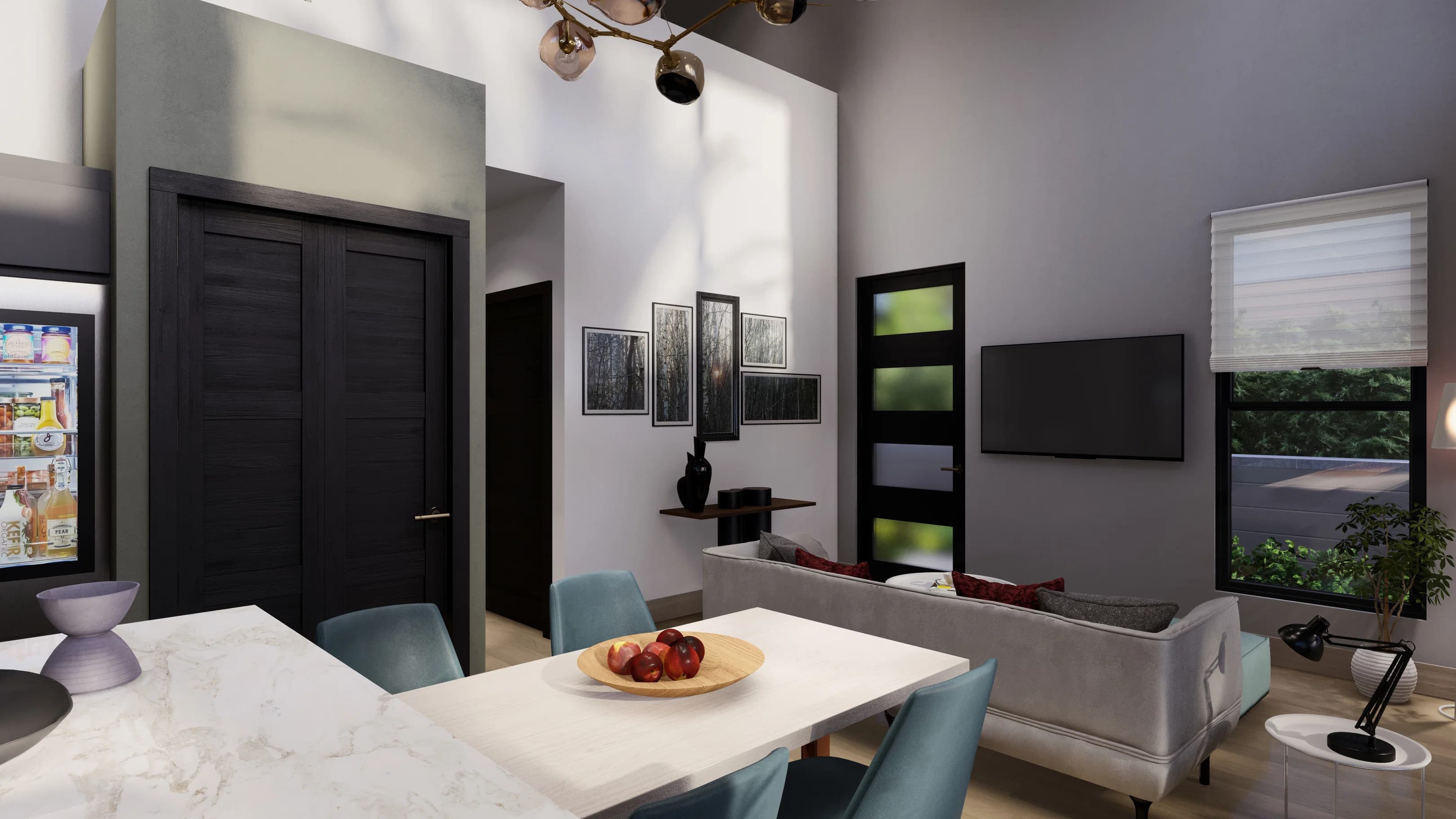 Model 6 interior home features