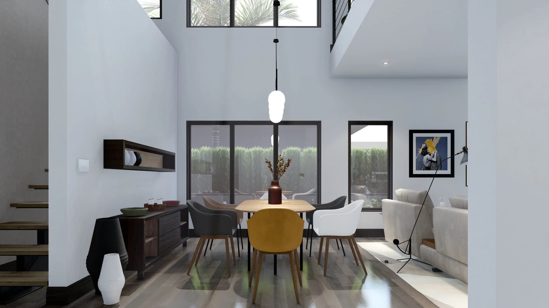 Model 11 interior home features