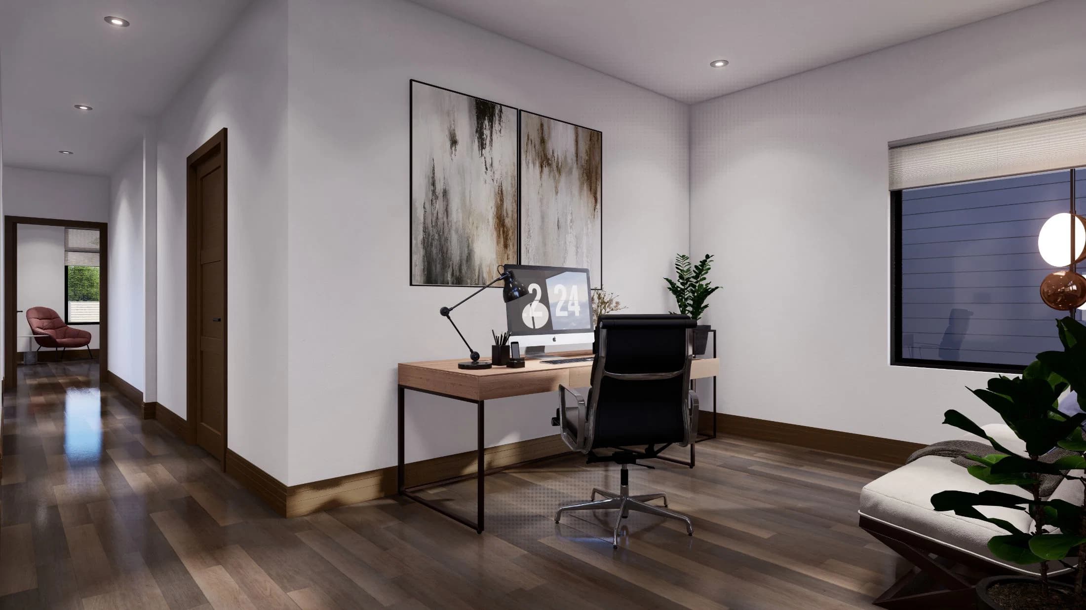 Model 20 interior home features