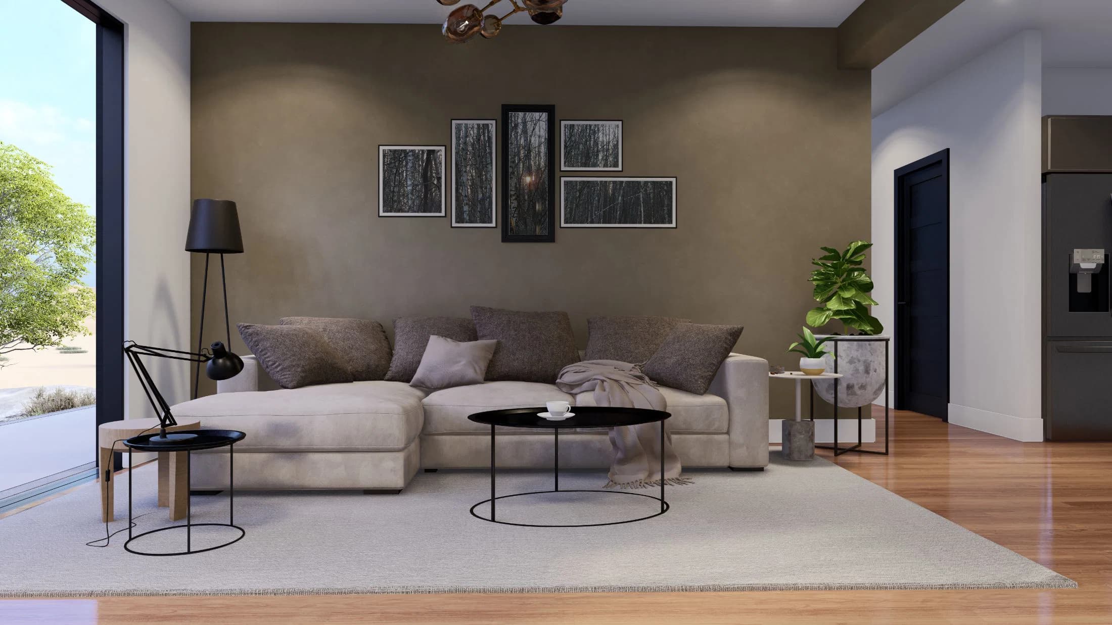 Model 18 interior home features