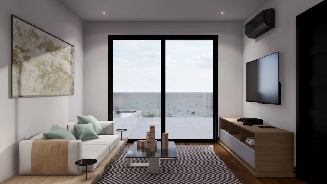 Model 2 interior home features