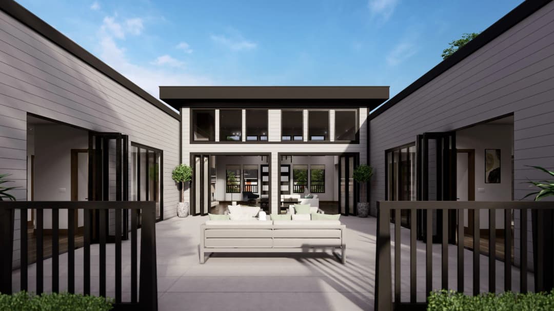 Model 20 exterior home features