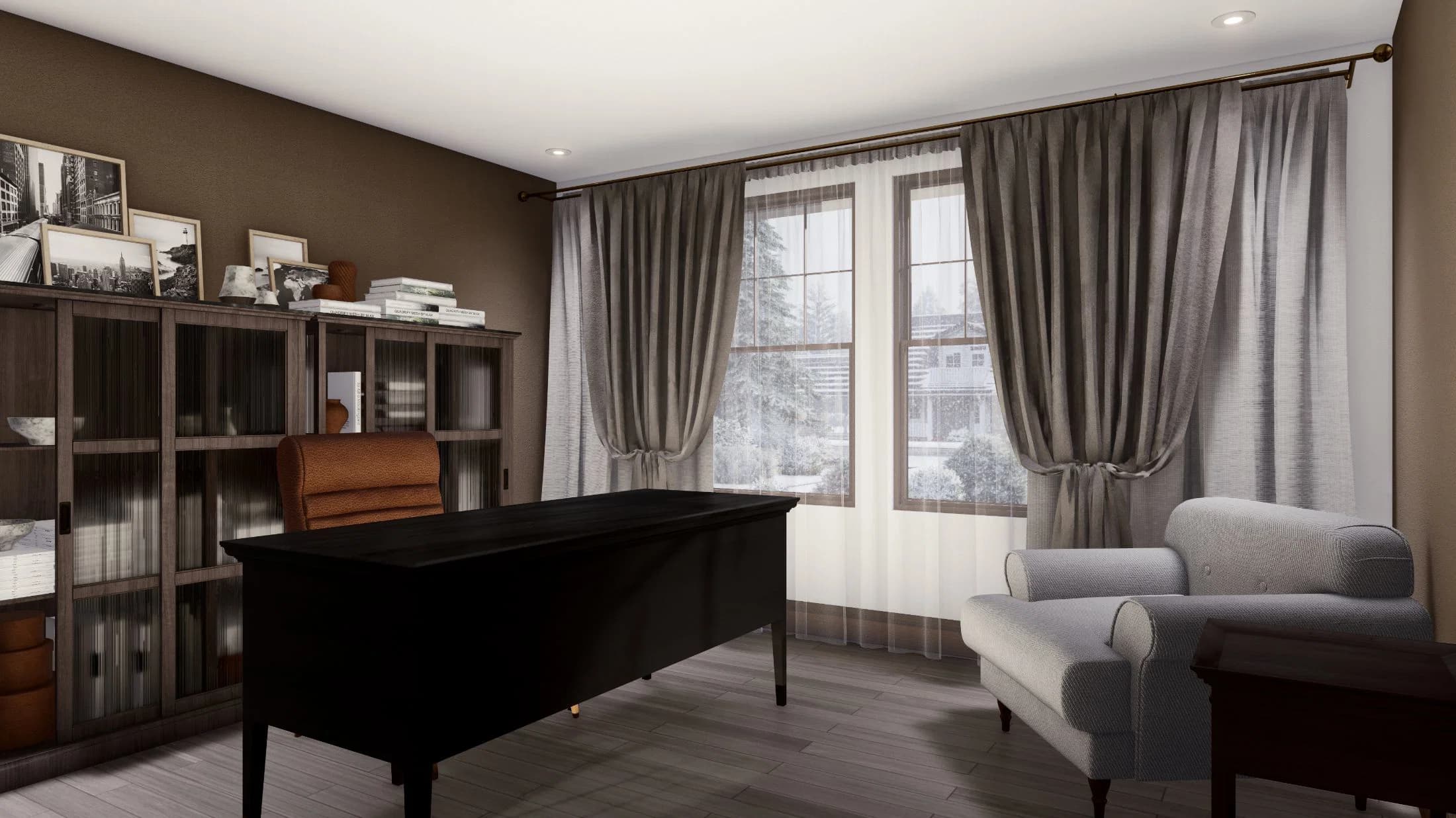 Model 16 interior home features