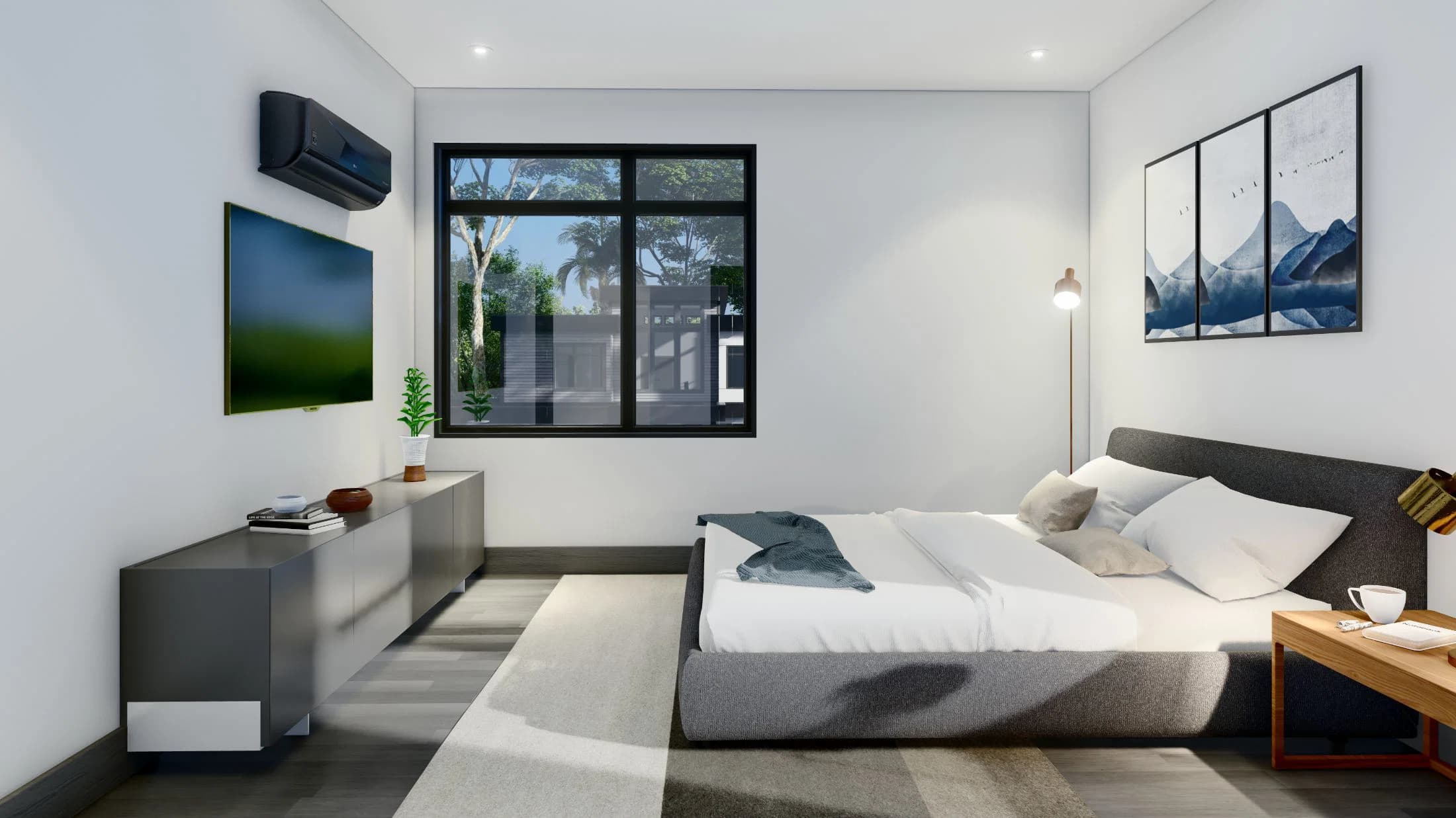 Model 1 bedroom home features