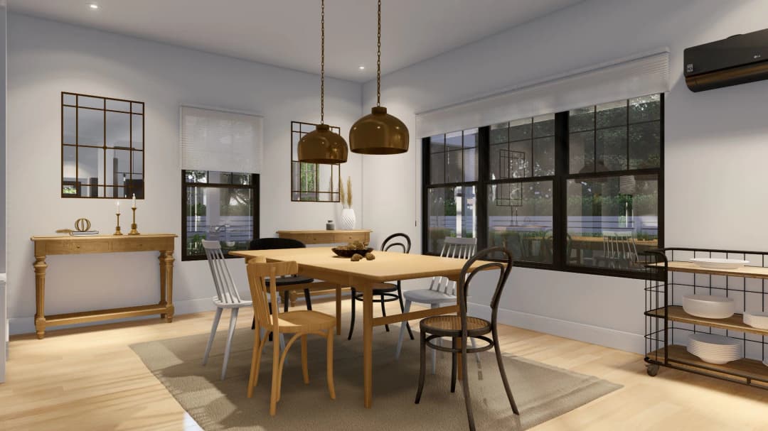 Model 21 interior home features