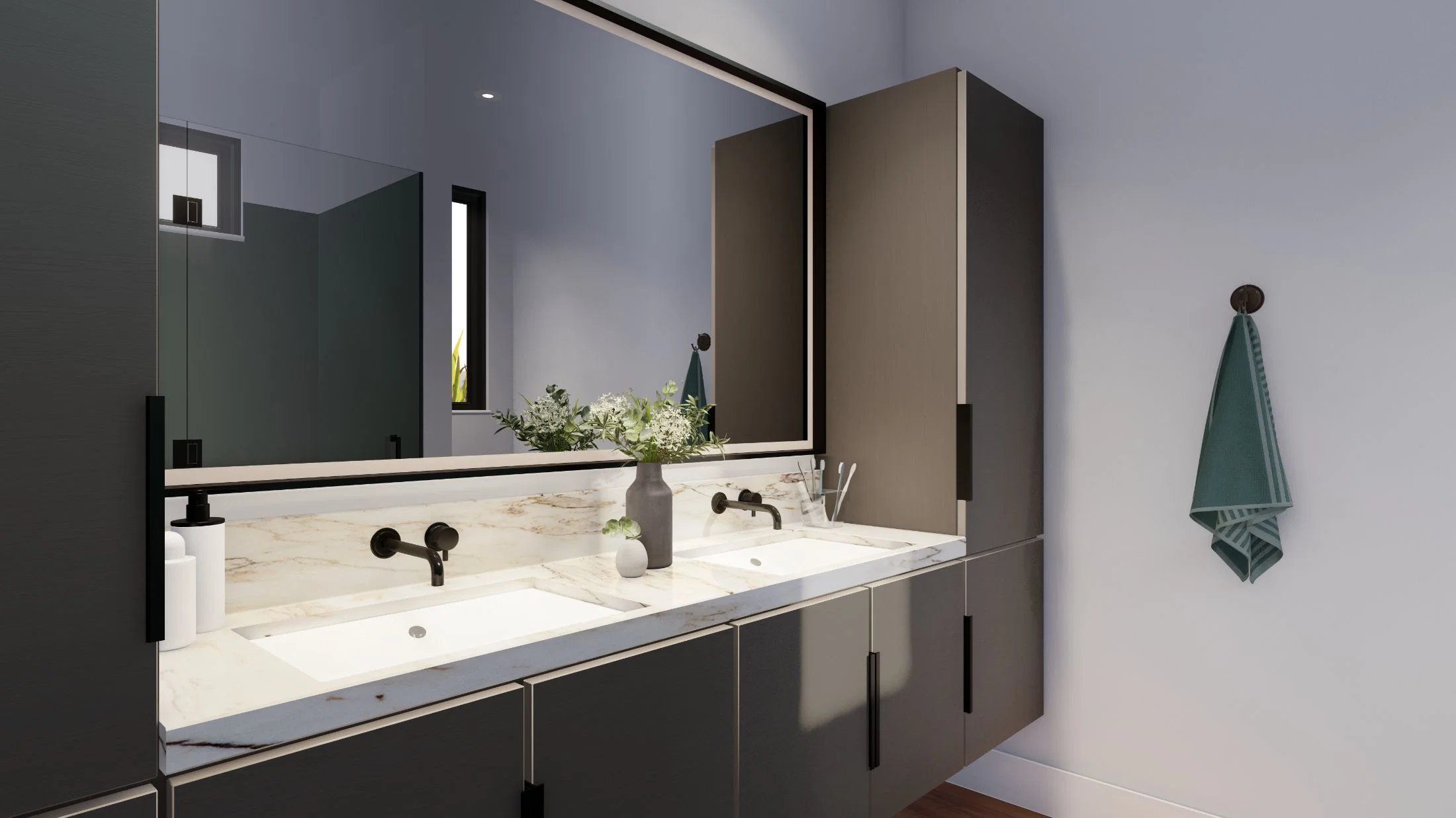 Model 18 bathroom home features