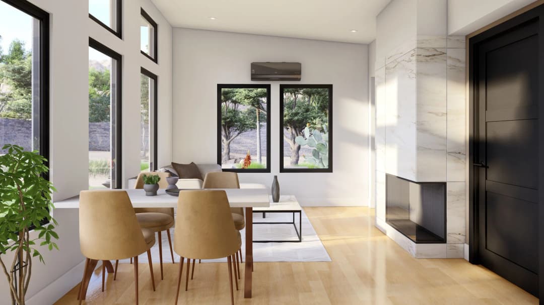 Model 26 interior home features