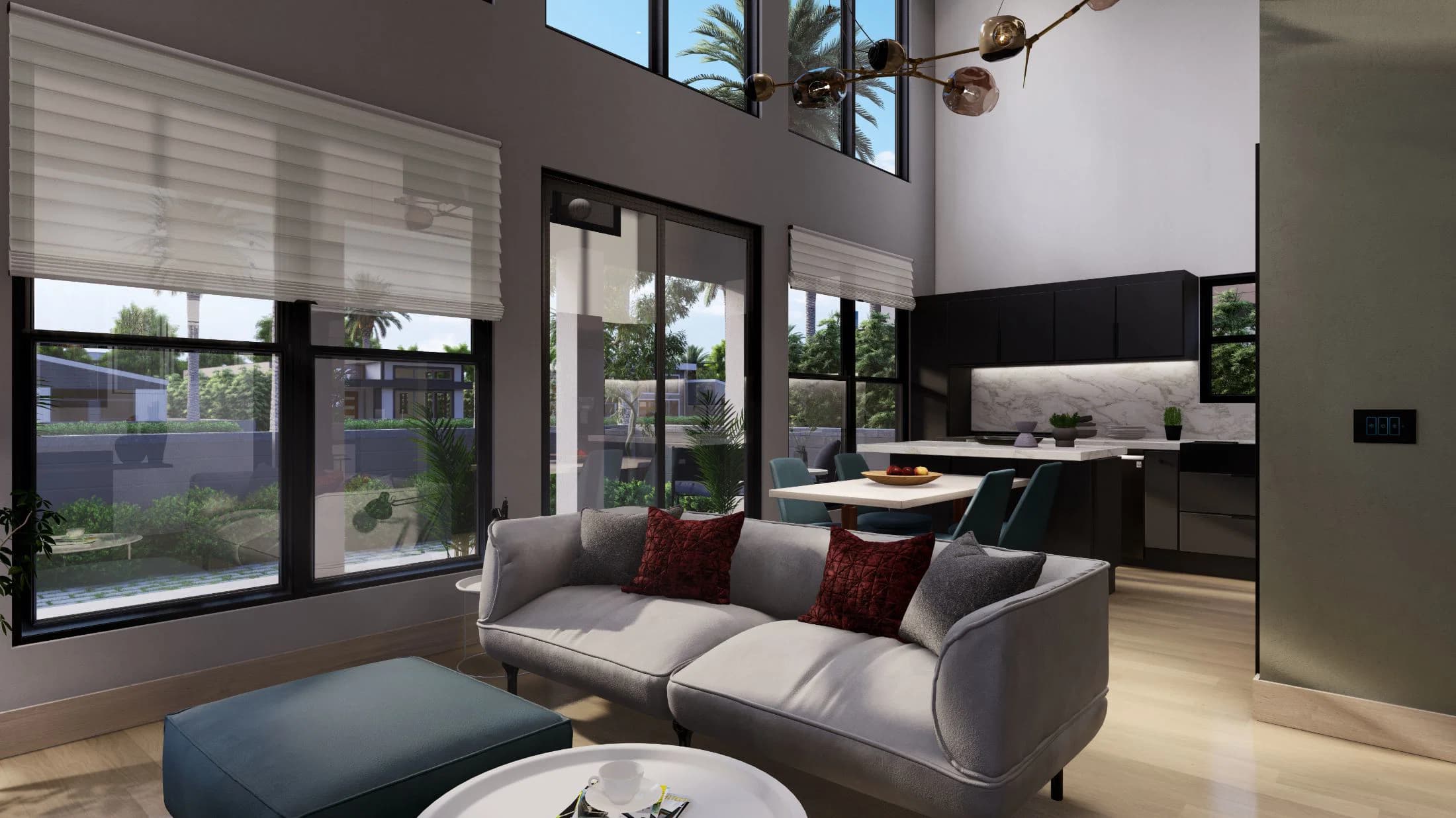 Model 6 interior home features