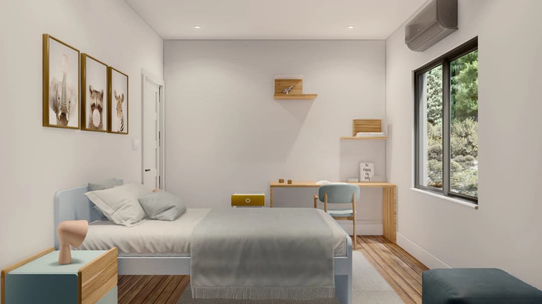 Model 17 bedroom home features