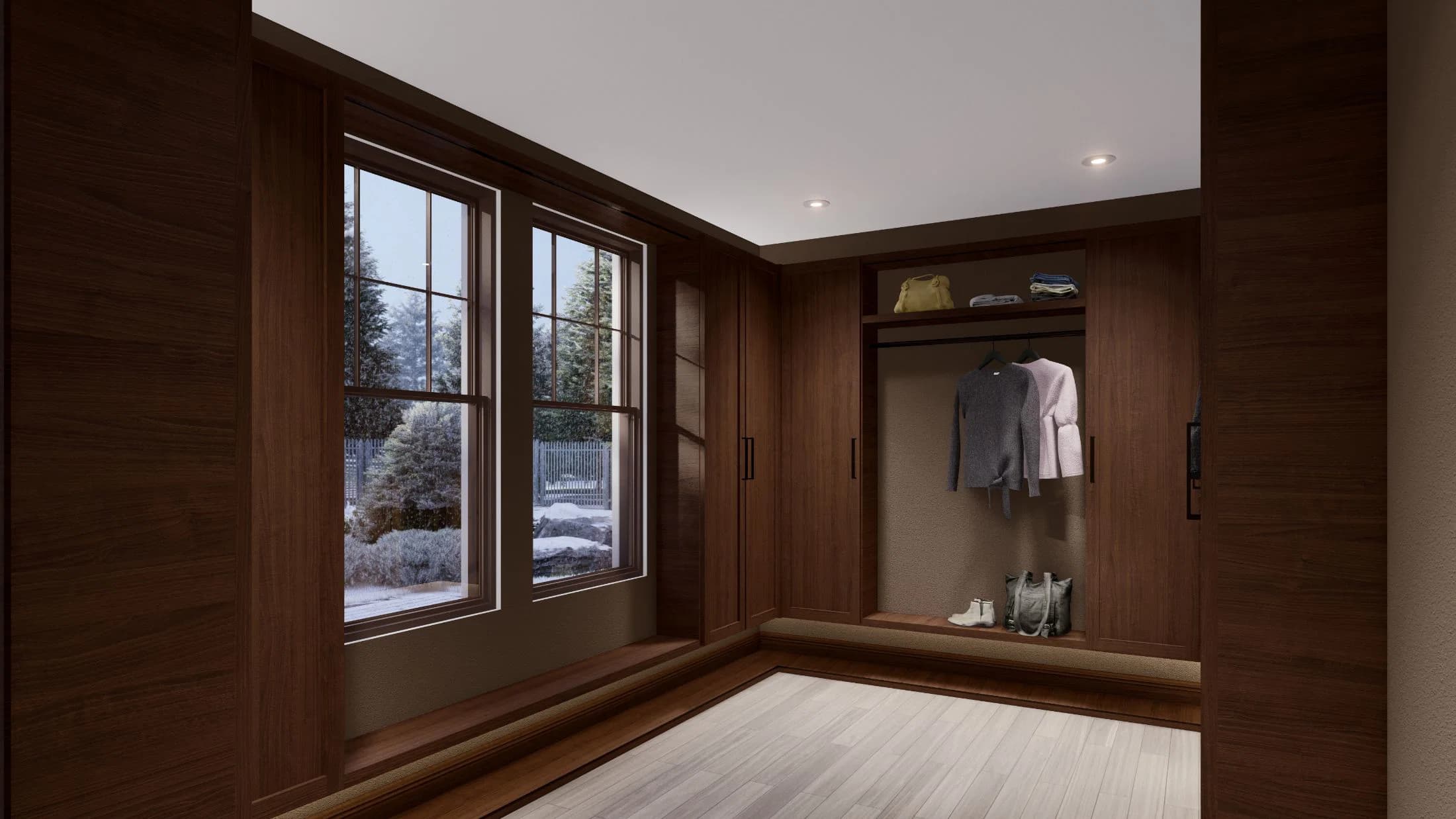 Model 16 interior home features