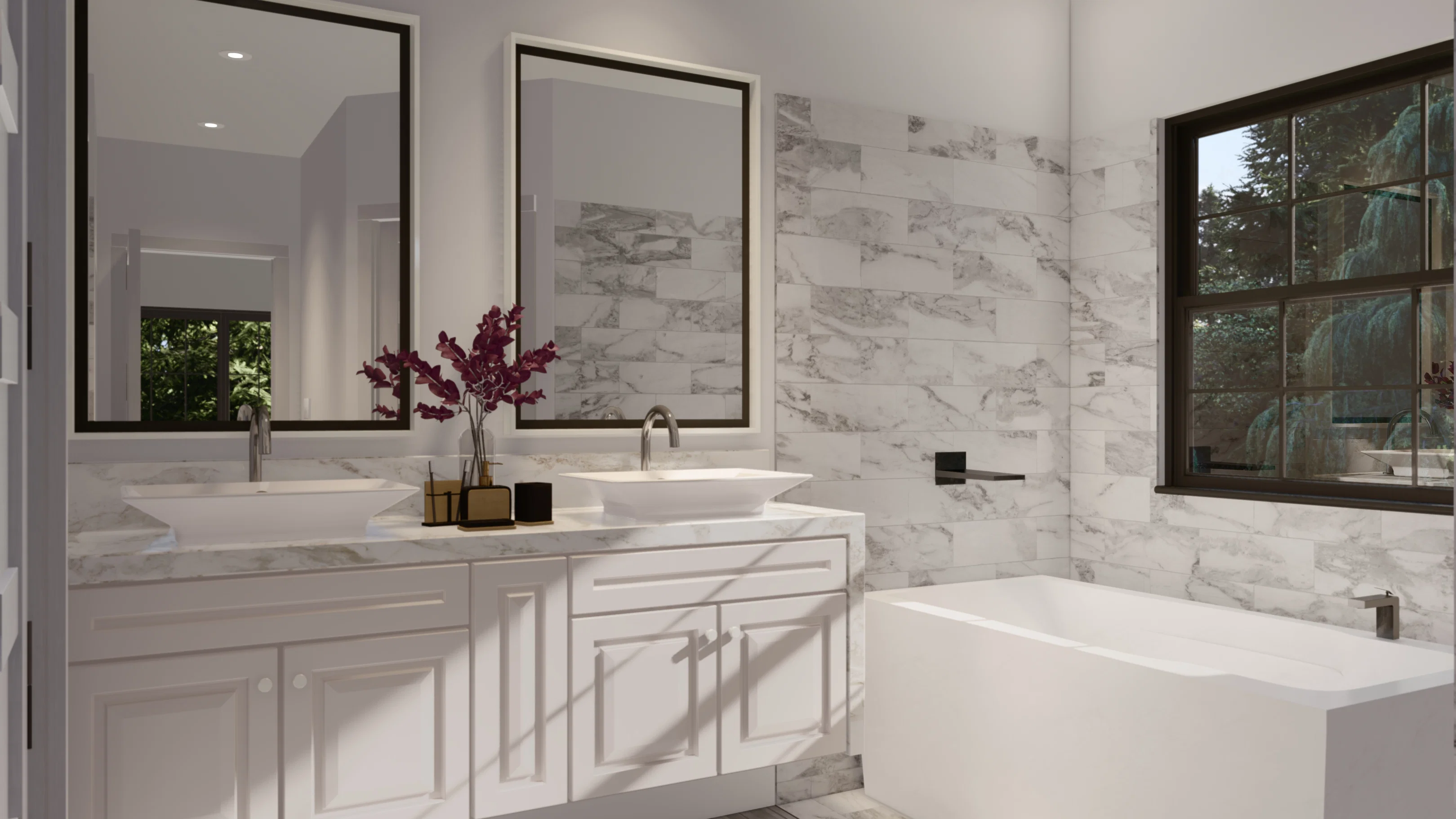 Model 14 bathroom home features