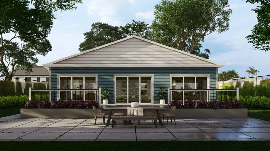 Model 31 exterior home features