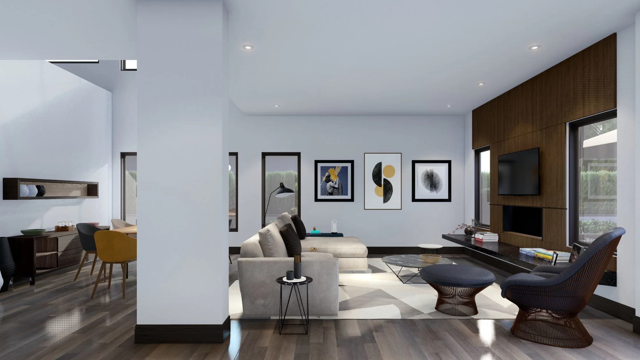 Model 11 interior home features