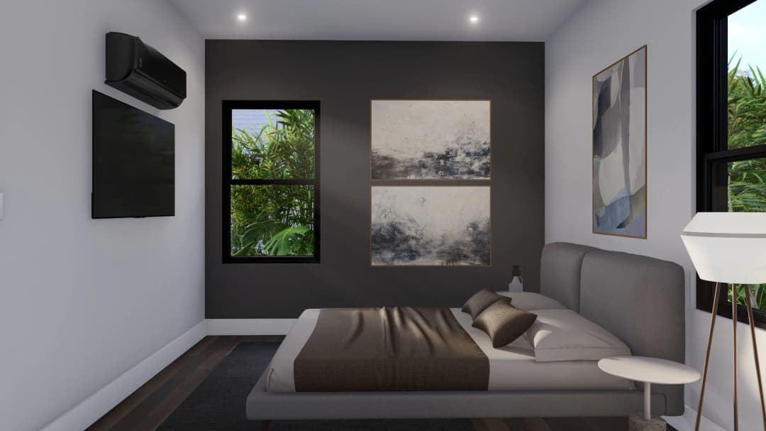 Model 19 bedroom home features