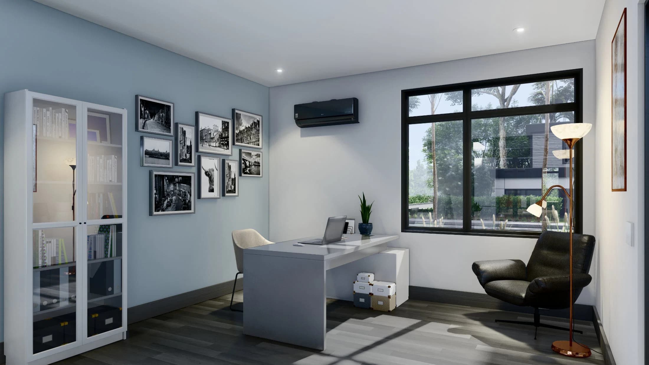 Model 1 interior home features