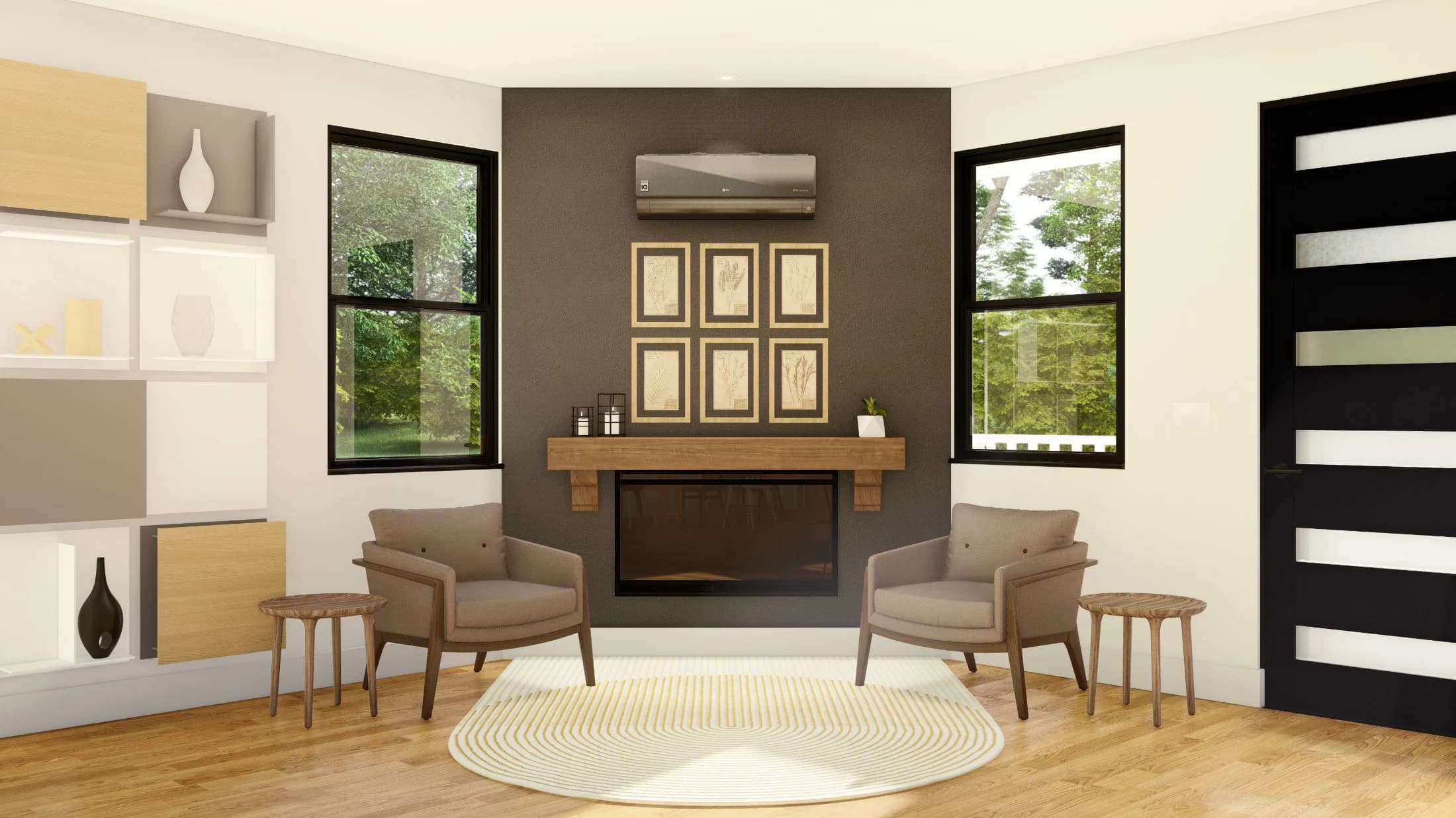 Model 28 interior home features