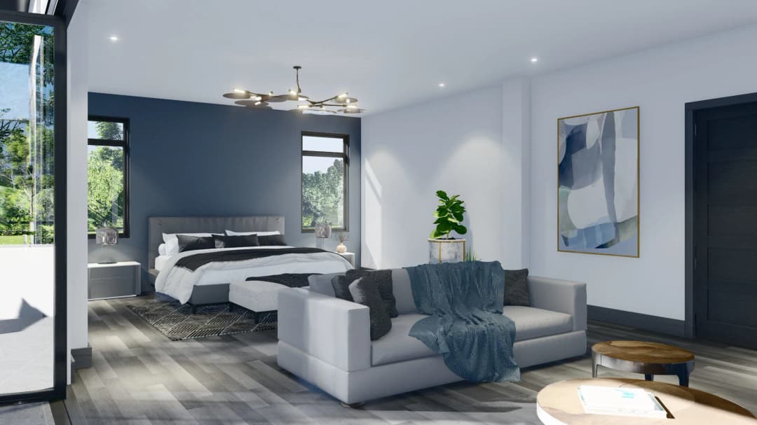Model 1 bedroom home features