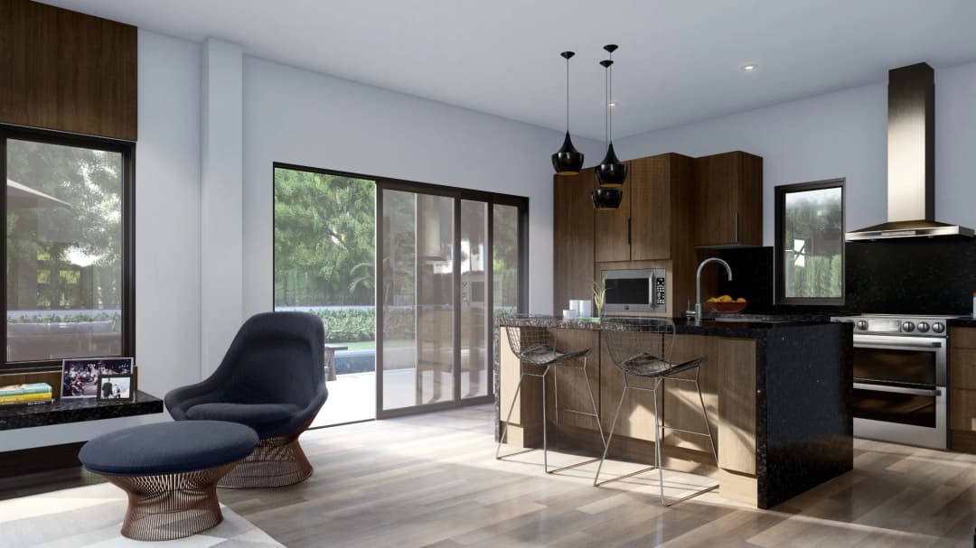 Model 11 kitchen home features