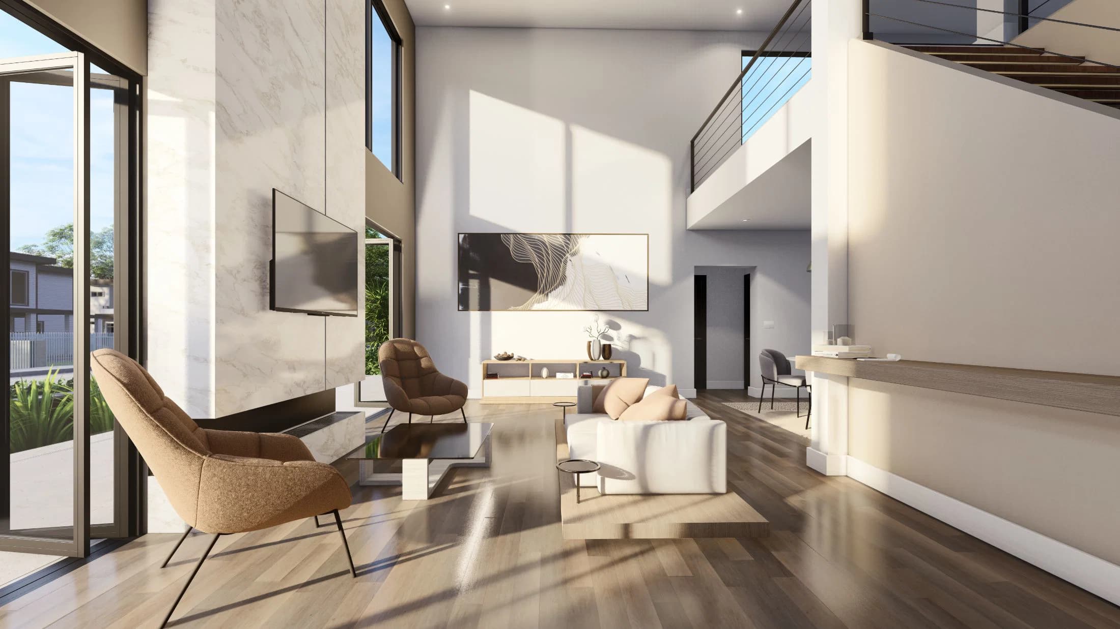 Model 19 interior home features