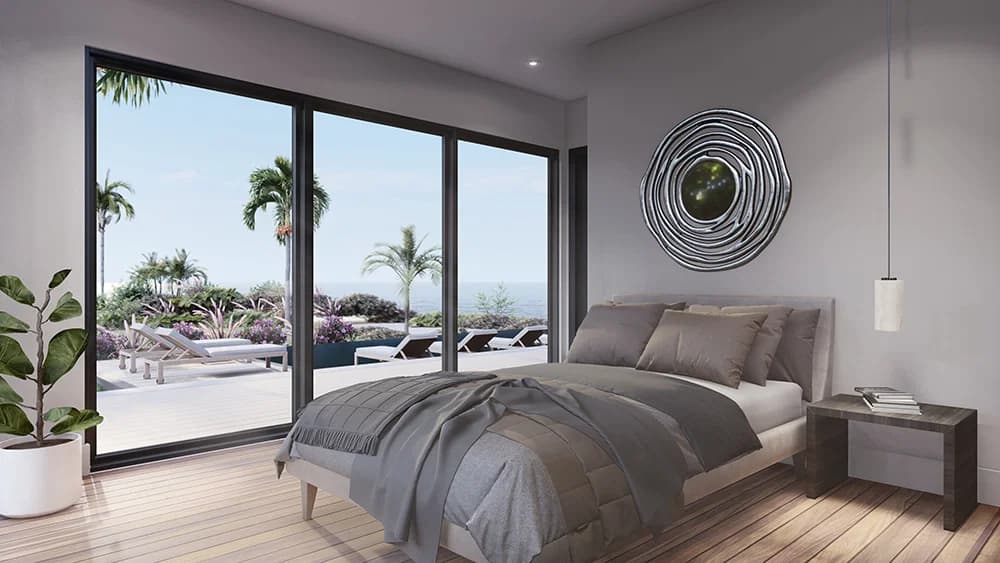 Multi family 1 bedroom home features
