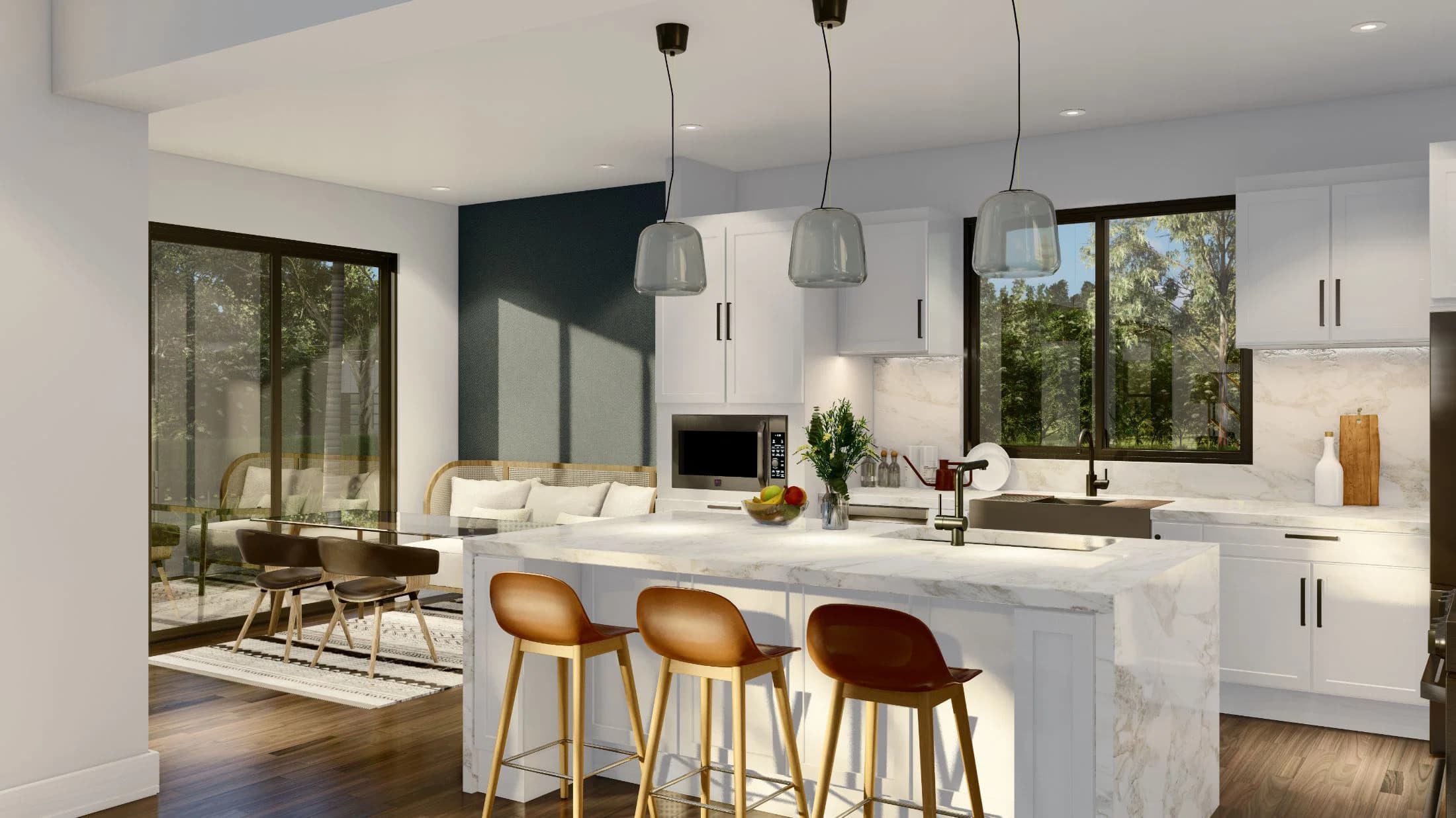 Model 29 kitchen home features