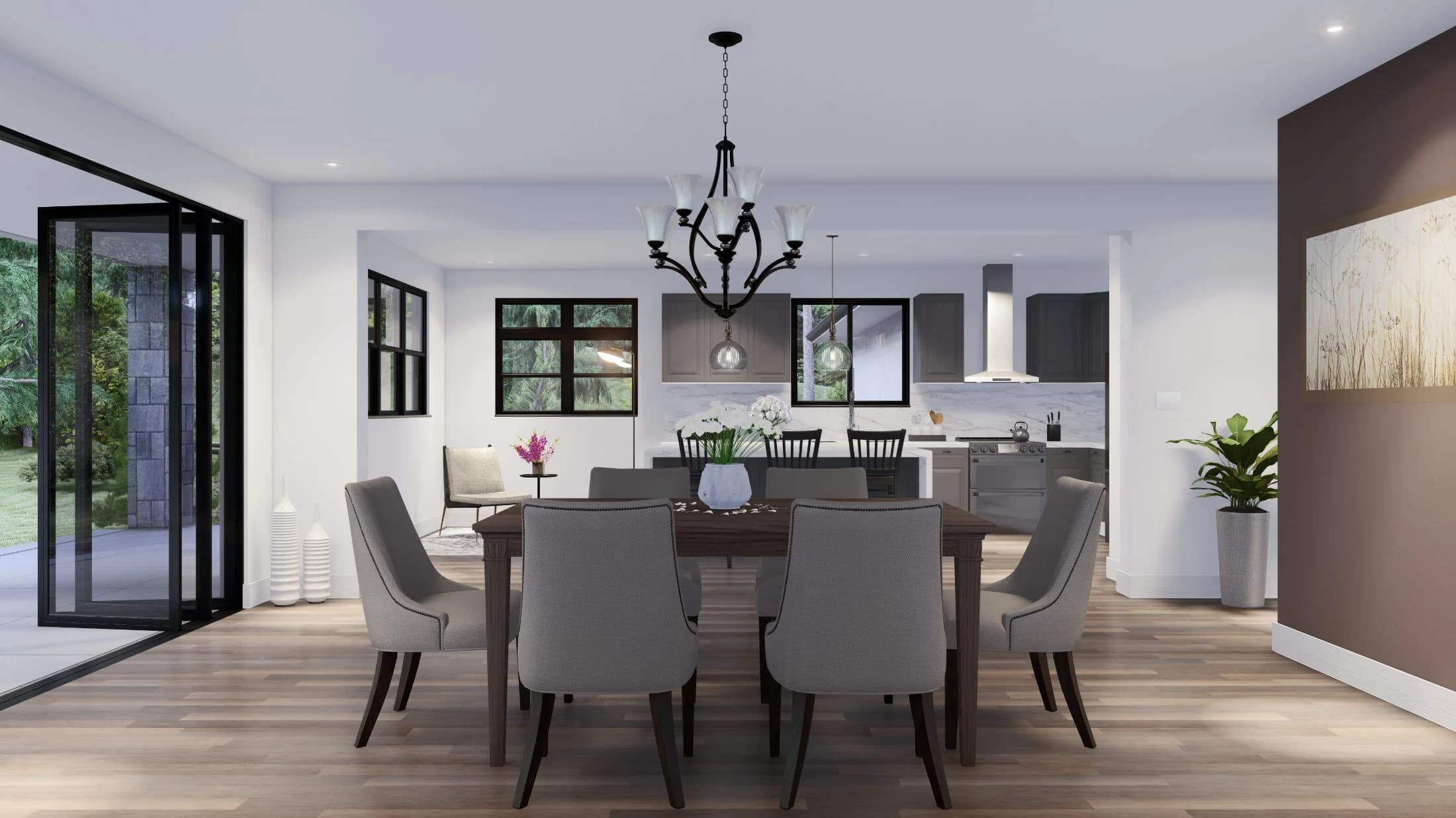 Model 3 interior home features