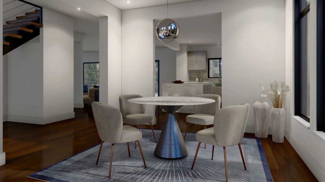 Model 4 interior home features