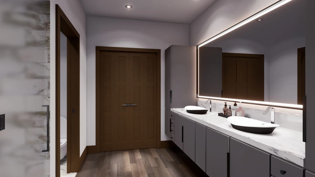 Model 20 bathroom home features
