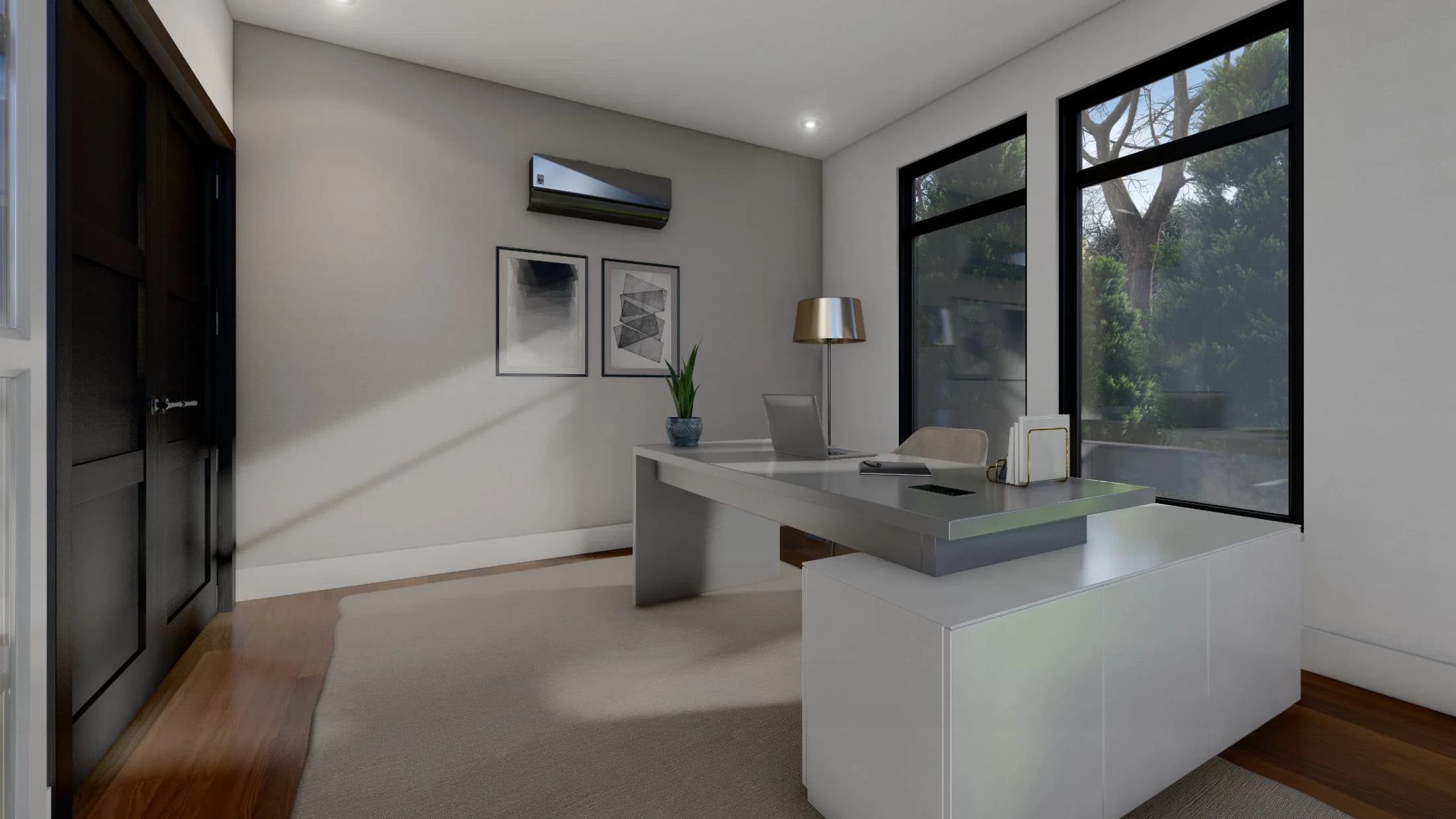 Model 4 interior home features