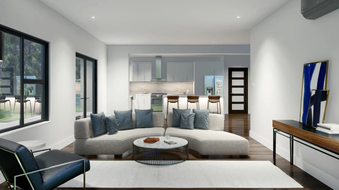 Model 5 interior home features