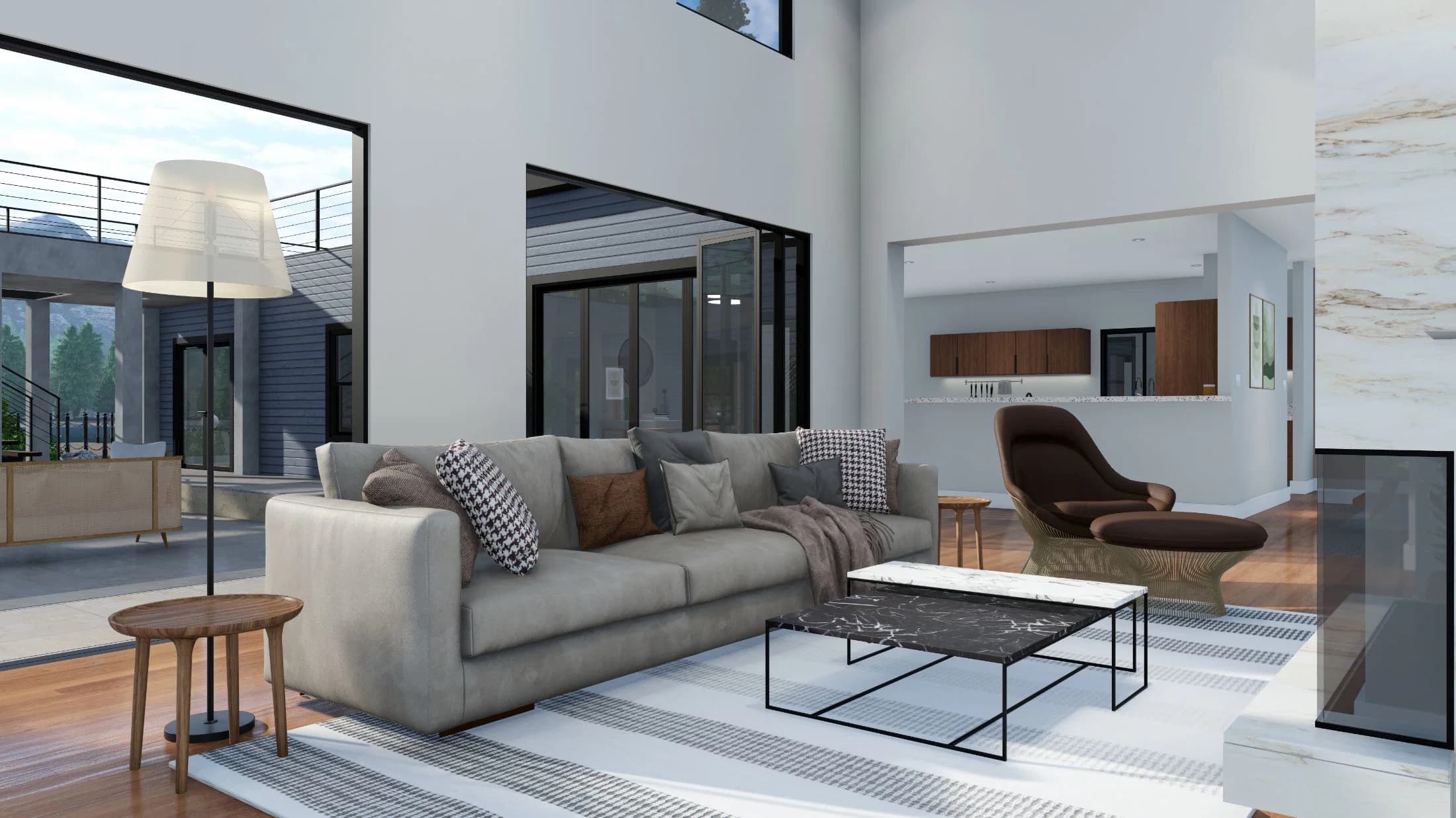Model 12 interior home features
