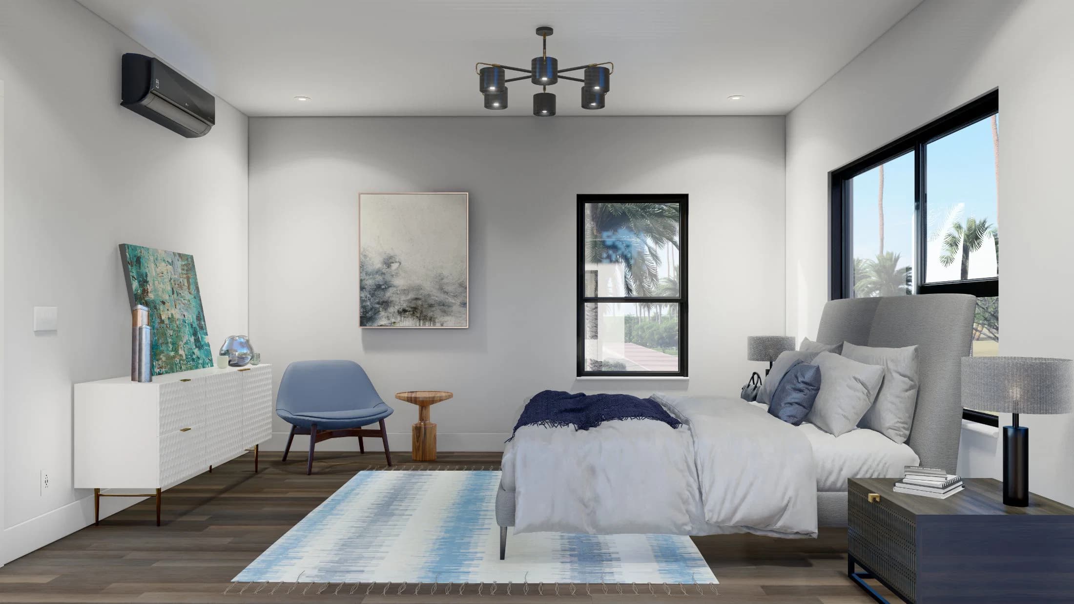Model 30 bedroom home features