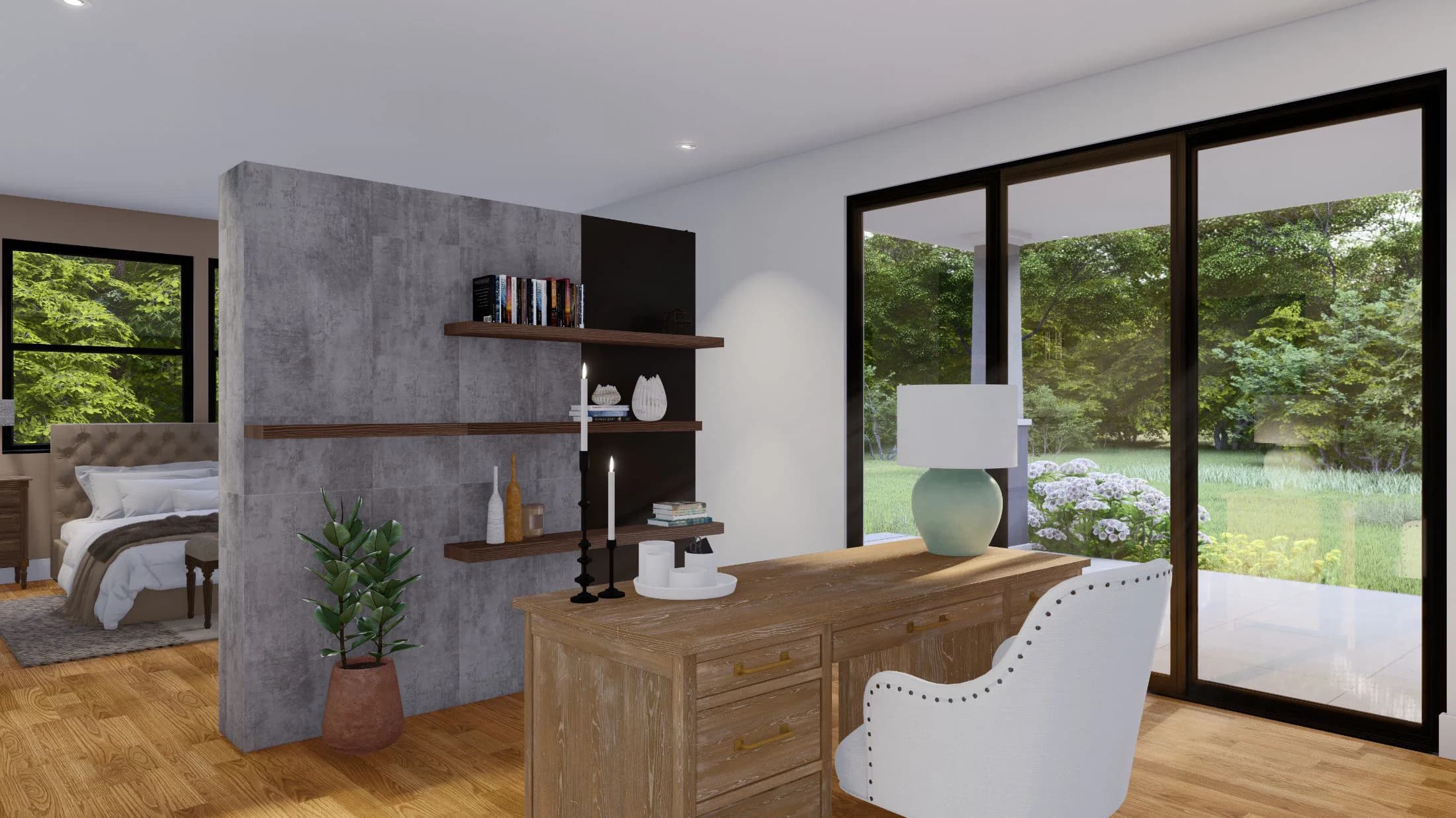 Model 28 interior home features