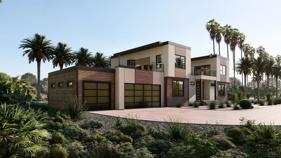 Model 30 exterior home features