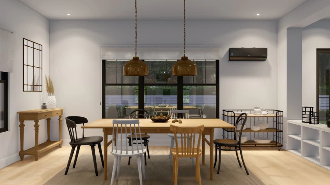 Model 21 interior home features