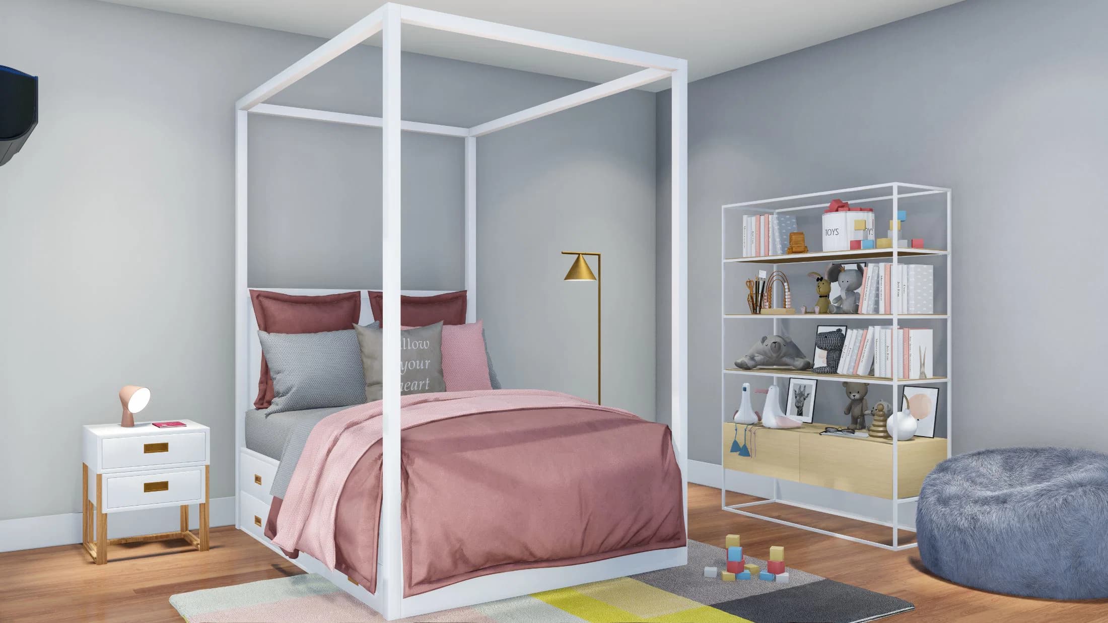 Model 12 bedroom home features